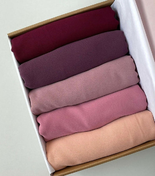 Chiffon Georgette Hijab Scarf set