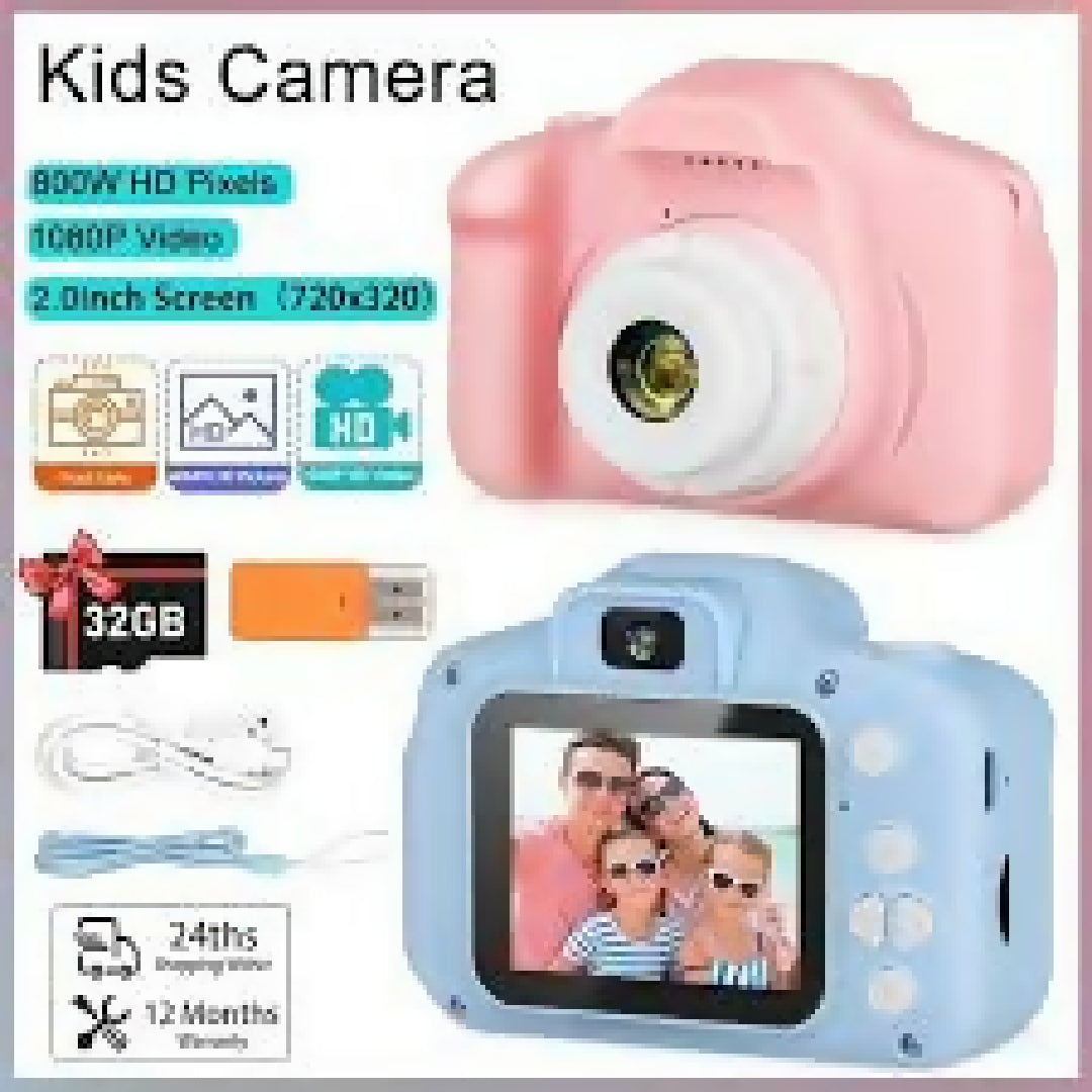 Children Mini Digital Camera Can Take Pictures Video Small Sir Toys