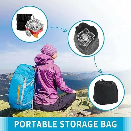 Portable Mini Stove For Emergency Home Purpose Camping Travelling Picnic 100 Safe Without Gas Bottle