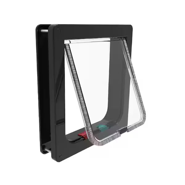 Cat Flap  Lockable Pet Door for Cats and Small Pets