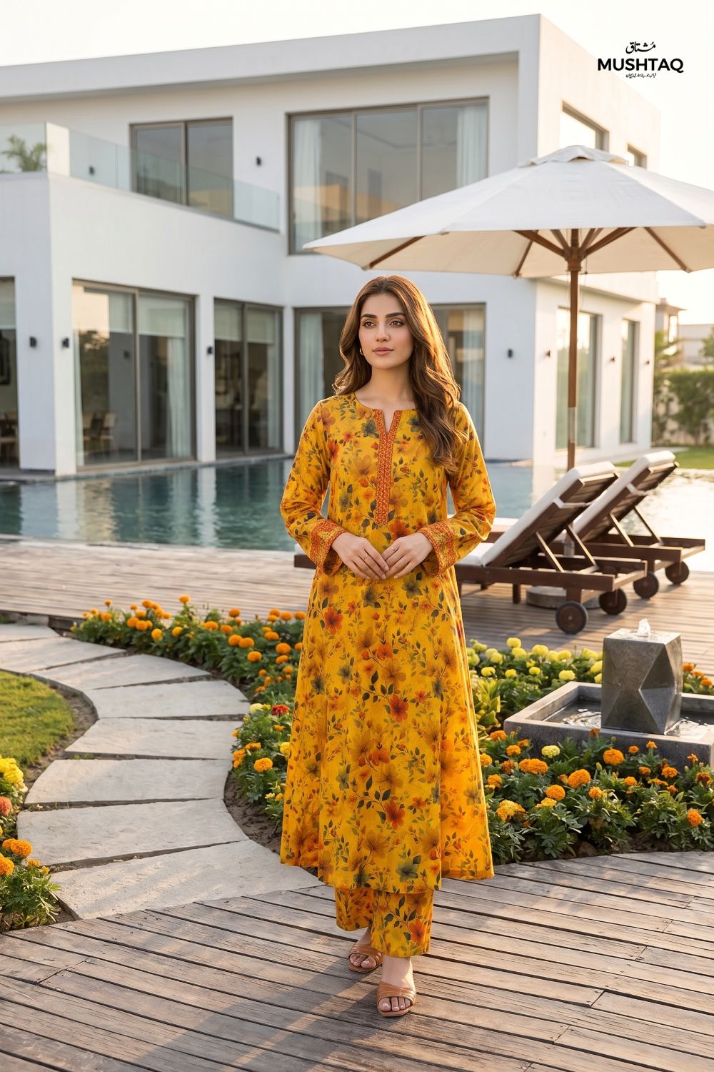 2Pcs Unstitched Printed Ayra Lawn Collection Desgin - 4