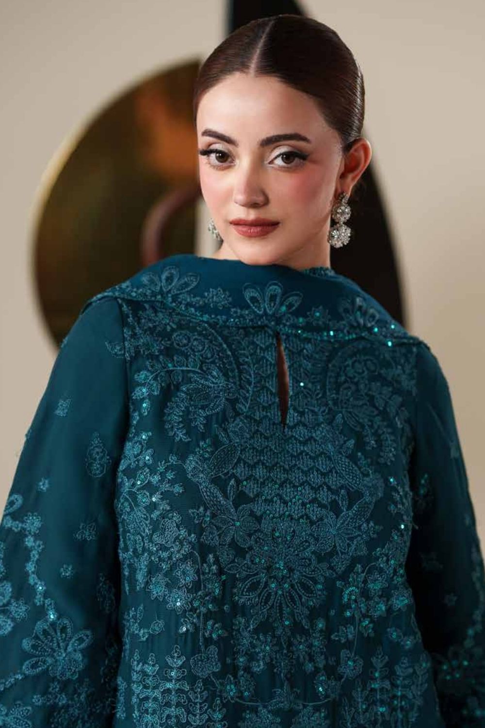 Emaan Adeel Nouvelle 3 Piece Unstitched Embroidered Luxury Chiffon Suit EIRA