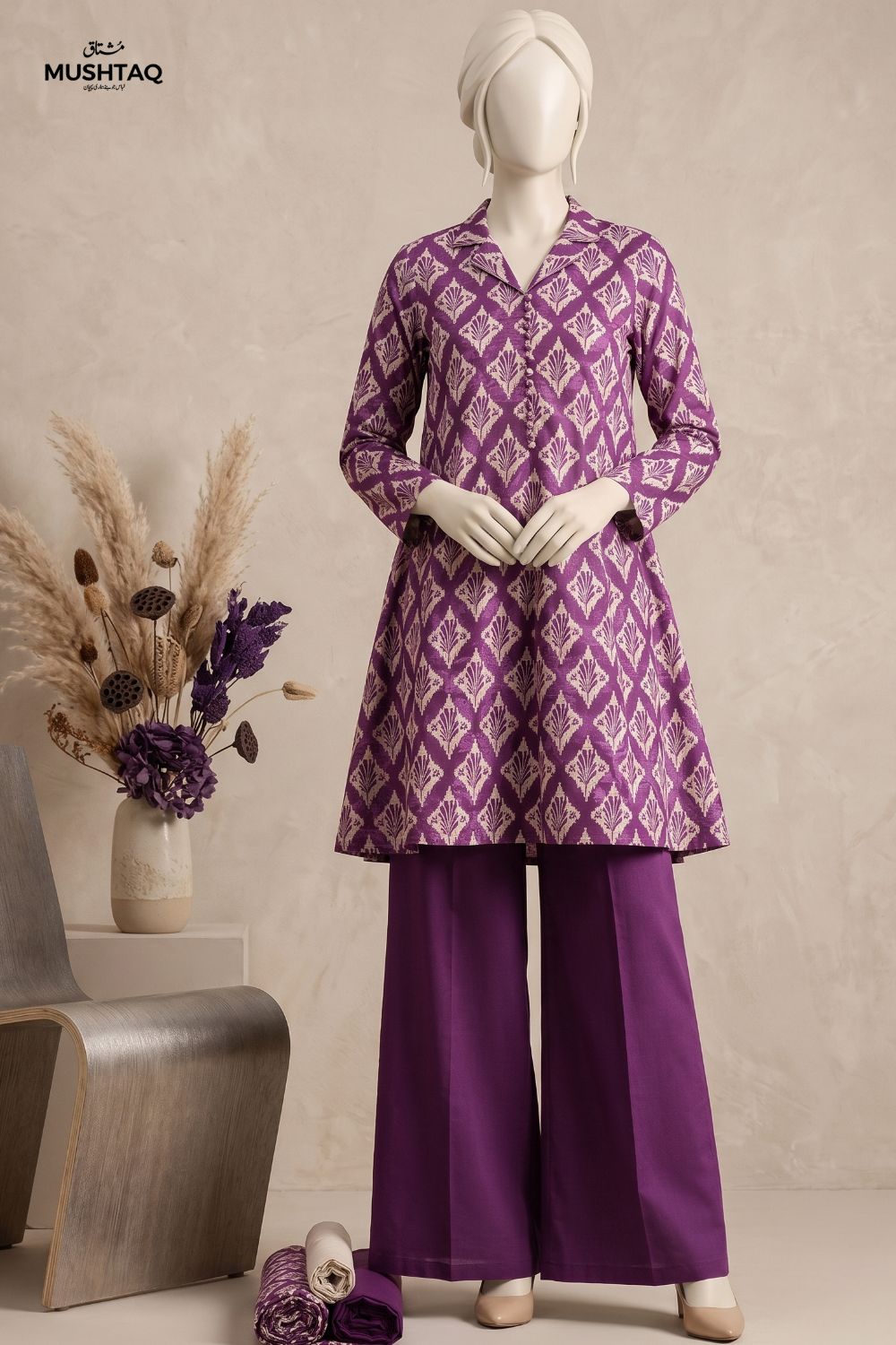 2Pcs Unstitched Printed Izzah Lawn Collection Desgin - 6