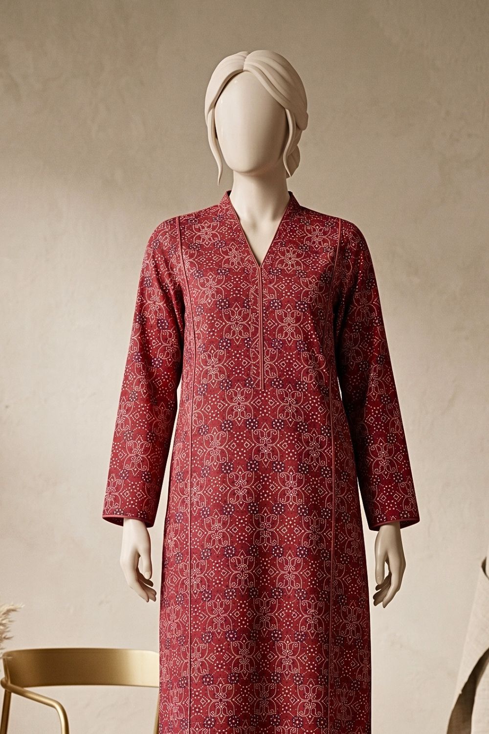2Pcs Unstitched Printed Lawn Rahi Collection Desgin - 4