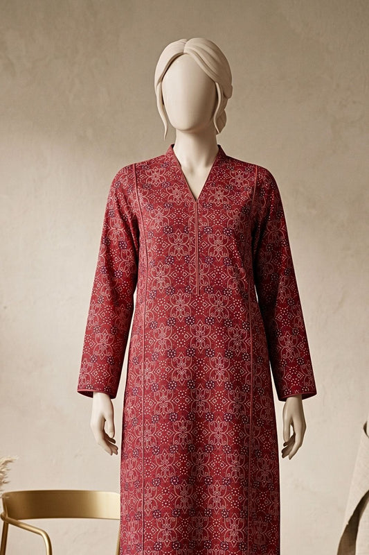 2Pcs Unstitched Printed Lawn Rahi Collection Desgin - 4