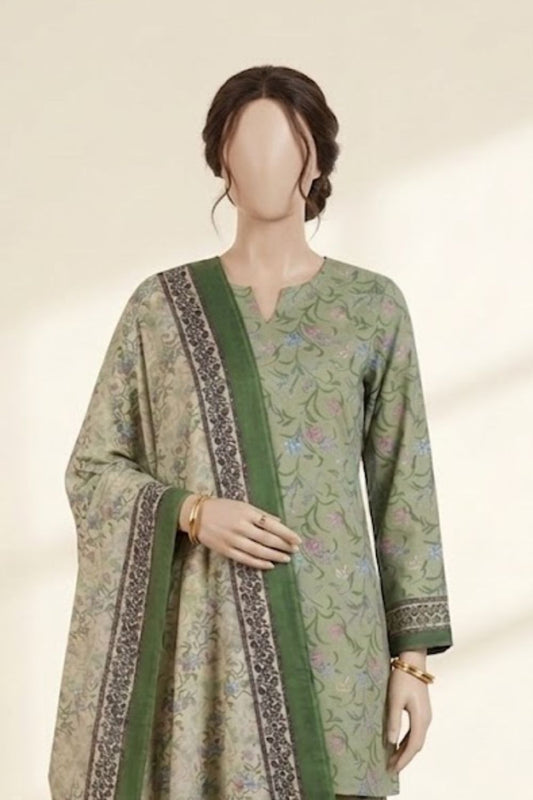 Mushtaq Mahrosh Collection 3Pcs Unstitched Printed Lawn Desgin - 4
