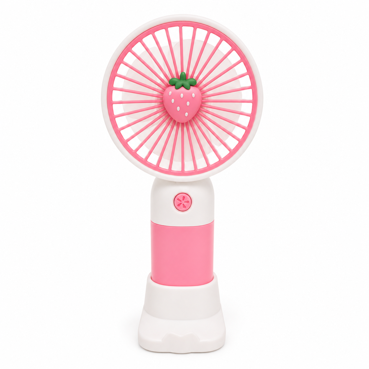Mini Handheld Rechargeable Fan – 3 Speed Modes Portable Fan (4.2V) - Random Color
