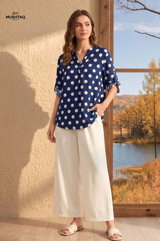 2Pcs Unstitched Printed Lawn Co-ord Set Collection Desgin - 6