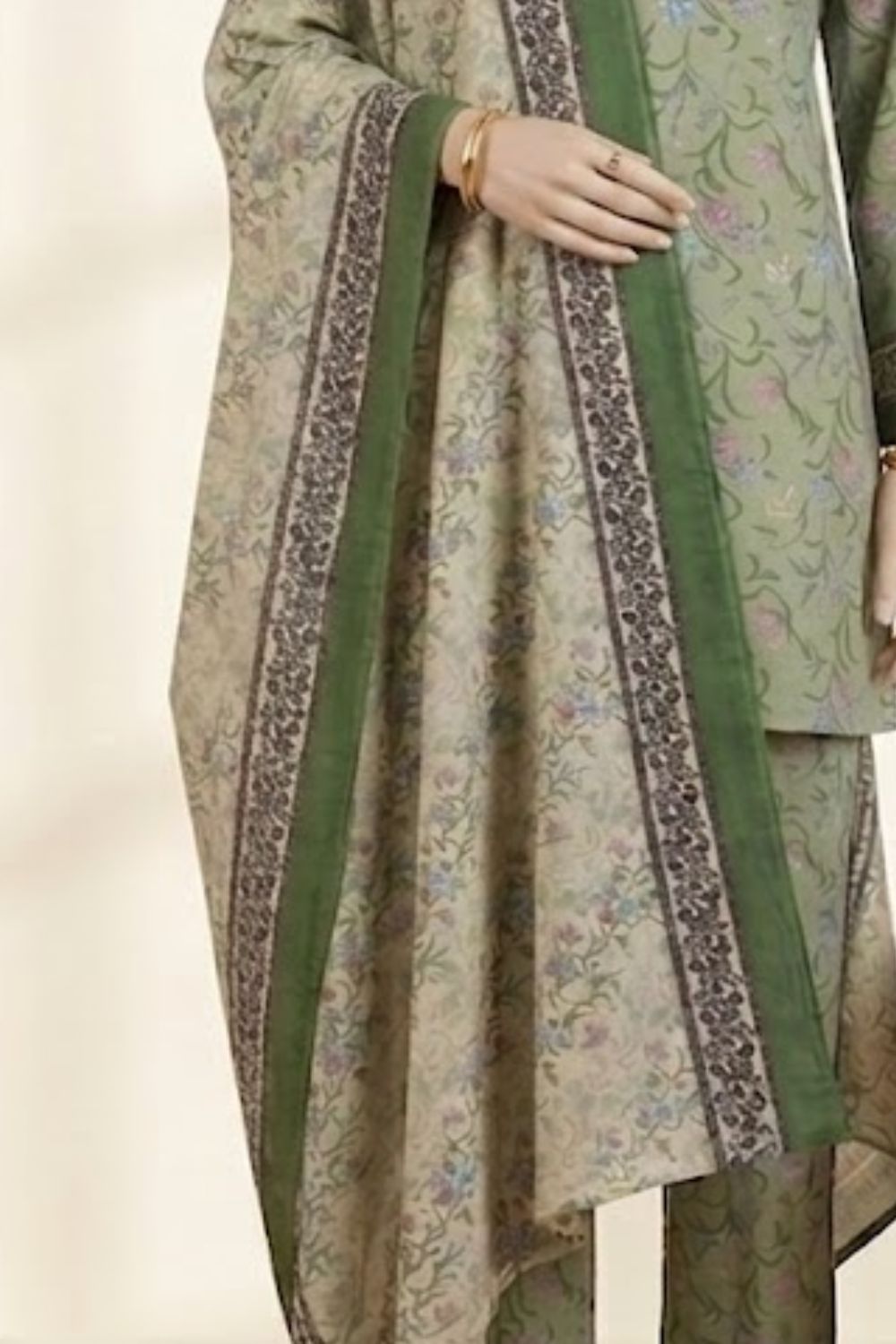 Mushtaq Mahrosh Collection 3Pcs Unstitched Printed Lawn Desgin - 4