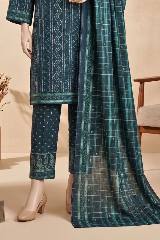 Mushtaq Zahra Collection 3Pcs Unstitched Printed Lawn Desgin - 6