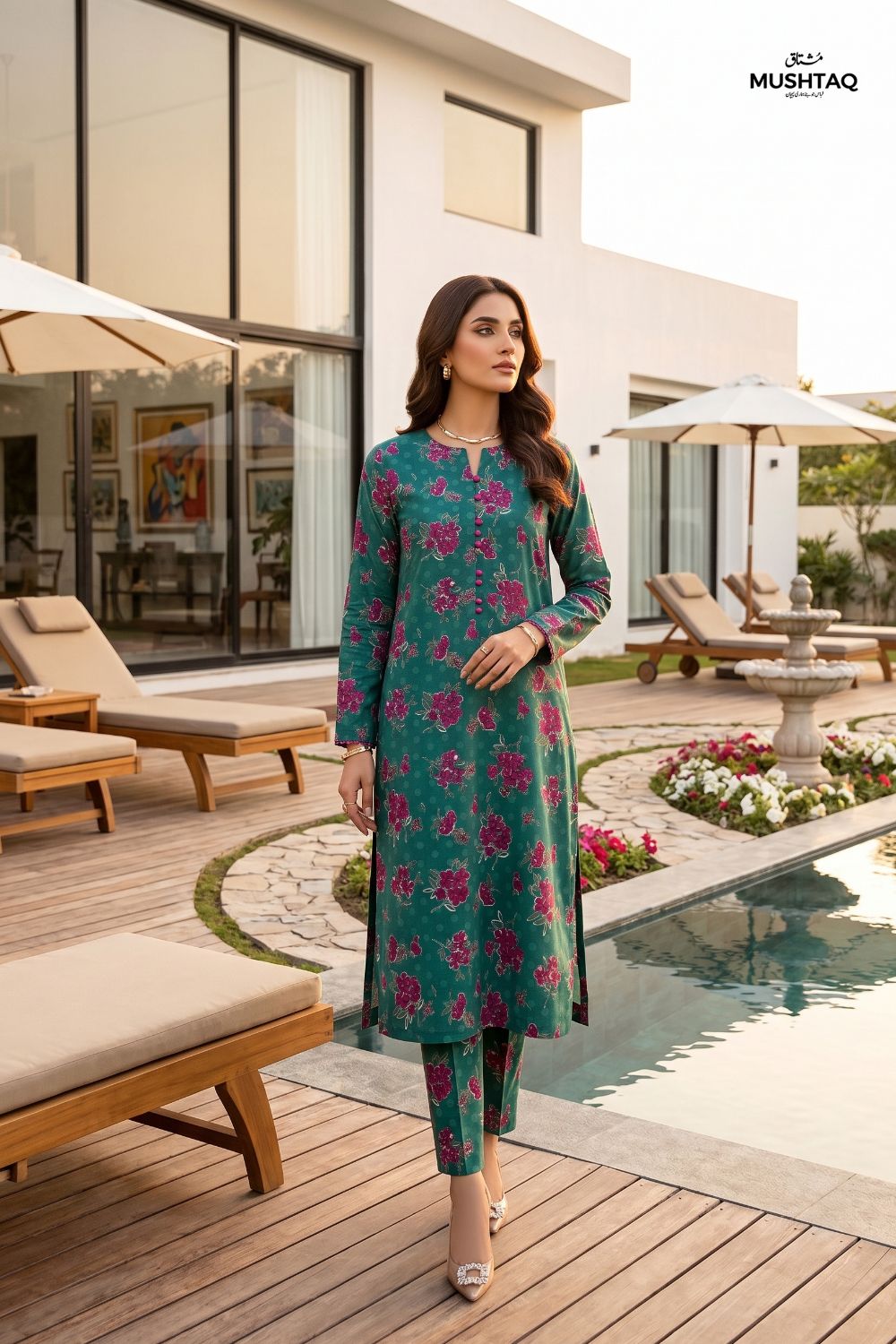 2Pcs Unstitched Printed Ayra Lawn Collection Desgin - 5