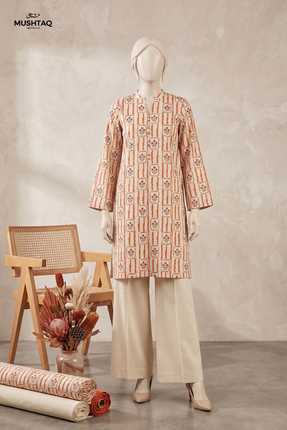 2Pcs Unstitched Printed Izzah Lawn Collection Desgin - 7