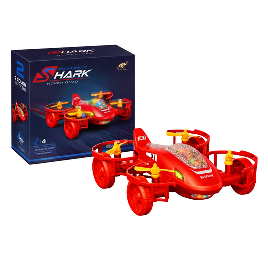 Shark Remote Control Mini Drone Toy Red