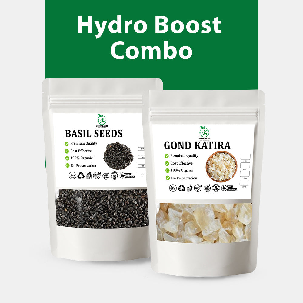 BASIL SEEDS +GOND KATIRA COMBO