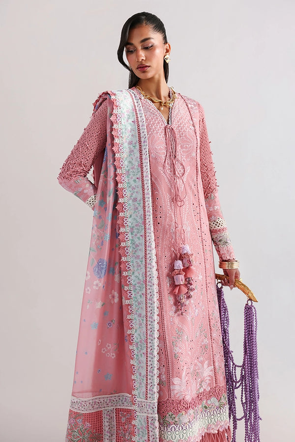 Suffuse 3 Pc Unstitched Embroidered Lawn Suit KESIRA
