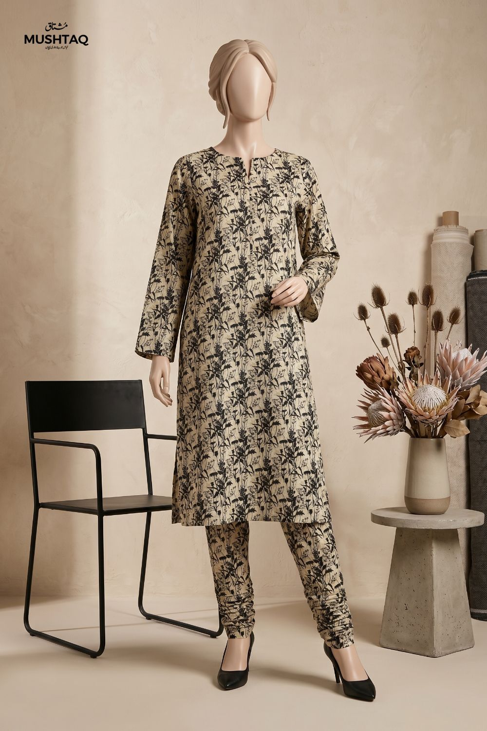 2Pcs Unstitched Printed Lawn Rahi Collection Desgin - 6