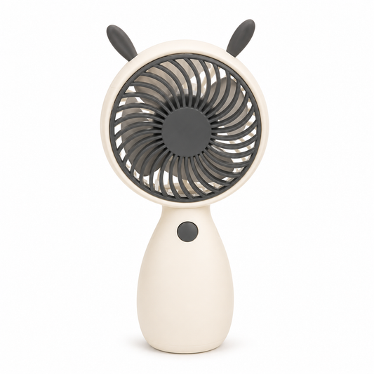 DS 2023 Handheld & Desktop USB Fan – Portable Mini Fan (1 Speed) - Random Color