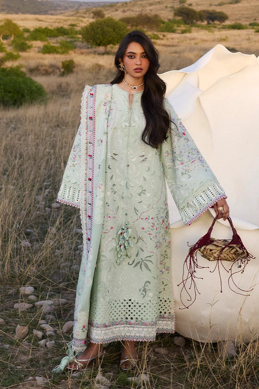 Suffuse 3 Pc Unstitched Embroidered Lawn Suit SEROLI