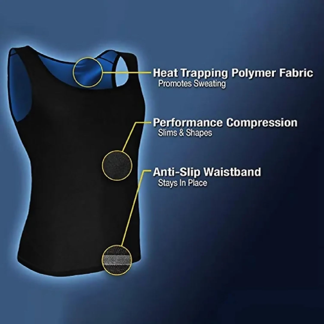 Sweat Shaper For Women Polymer Vest- Instantly Shapes And Slims - 2X Large