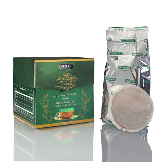Ginger Garlic Herbal Tea – 20 Tea Bags
