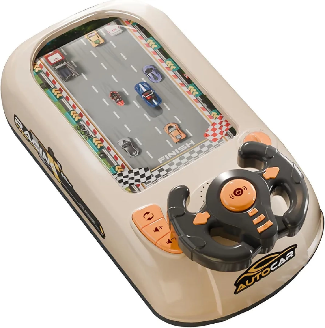 Musical Steering Wheel Racing Car Toy Racing Adventure Car Steering Wheel for Kids Toddler Driving Simulator with Lights Sounds Educational Race Car Game for Boys Girls Birthday Gift