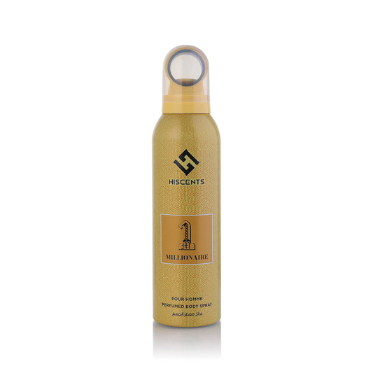 Hiscents 1 Millionaire Body Spray 200ml