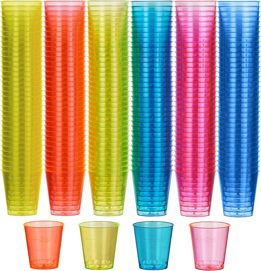 300 Neon Shot Glasses