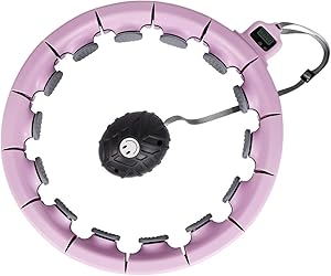 Smart Hoola Hoop  Weighted Fitness Hoop with Adjustable Links for Exercise and Weight Loss
