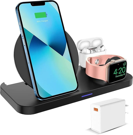 3 in 1 Fast Charger – Multi-Device Charging Dock