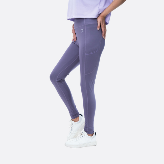 PERFORMANCE LEGGINGS - PLUM