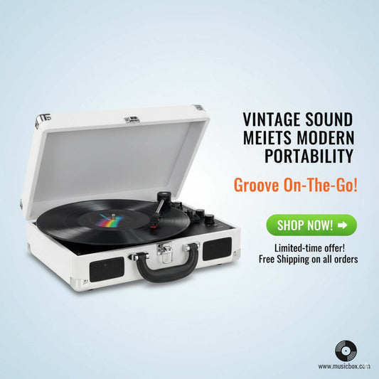 DiditNow Digital Conversation Turntable with Built Stereo Speakers