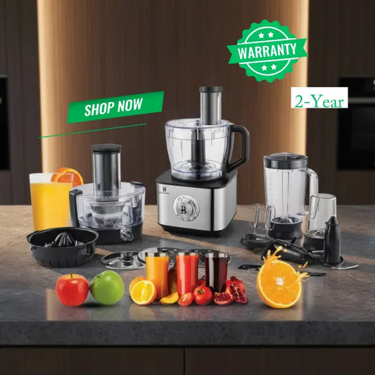 Brilliance Ultimate Food Processor BFP 5092  1000W Multi Function Kitchen Machine with Blender and Chopping Bowl