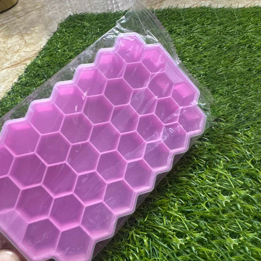 Silicone Ice Cube Mold  Reusable Tray for Drinks