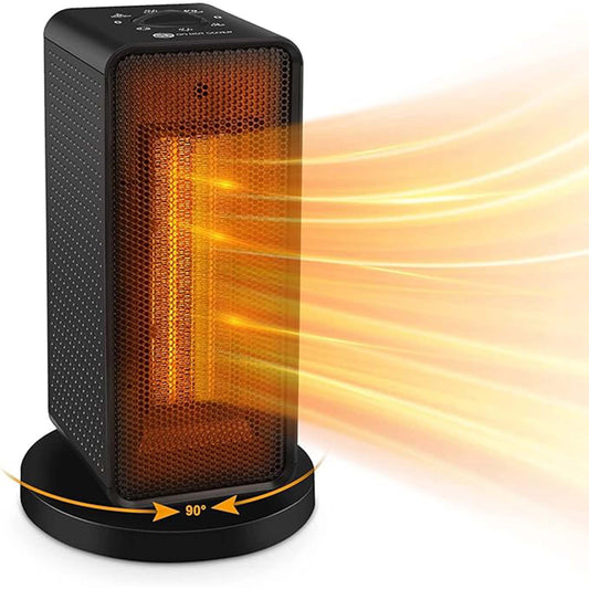 Portable Electric Room Heater – Adjustable Thermostat for Home & Office