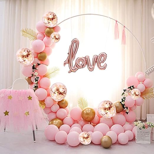 Round Column Balloon Arch