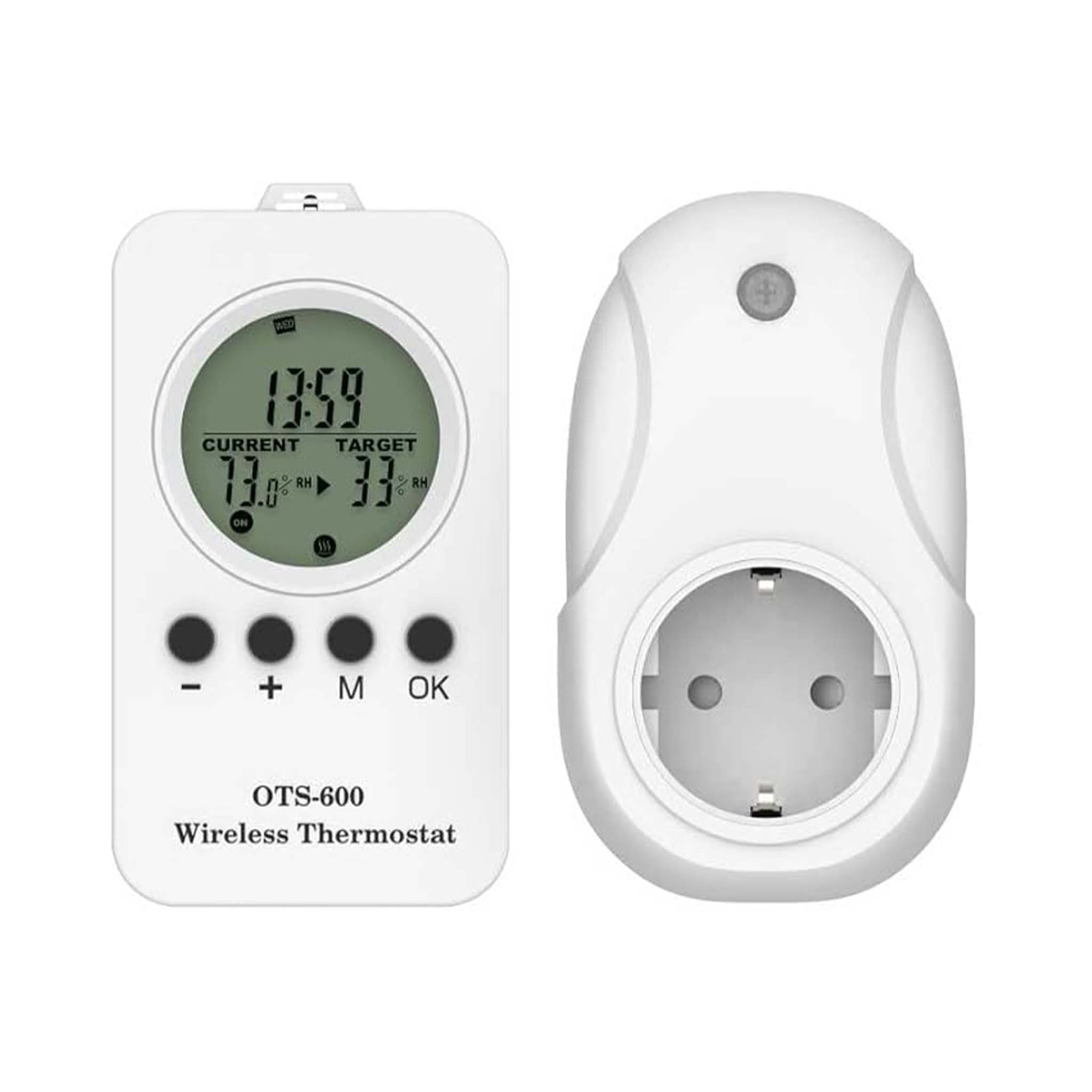 Wireless Thermostat  Smart Digital Temperature Controller for Home Heating and Cooling