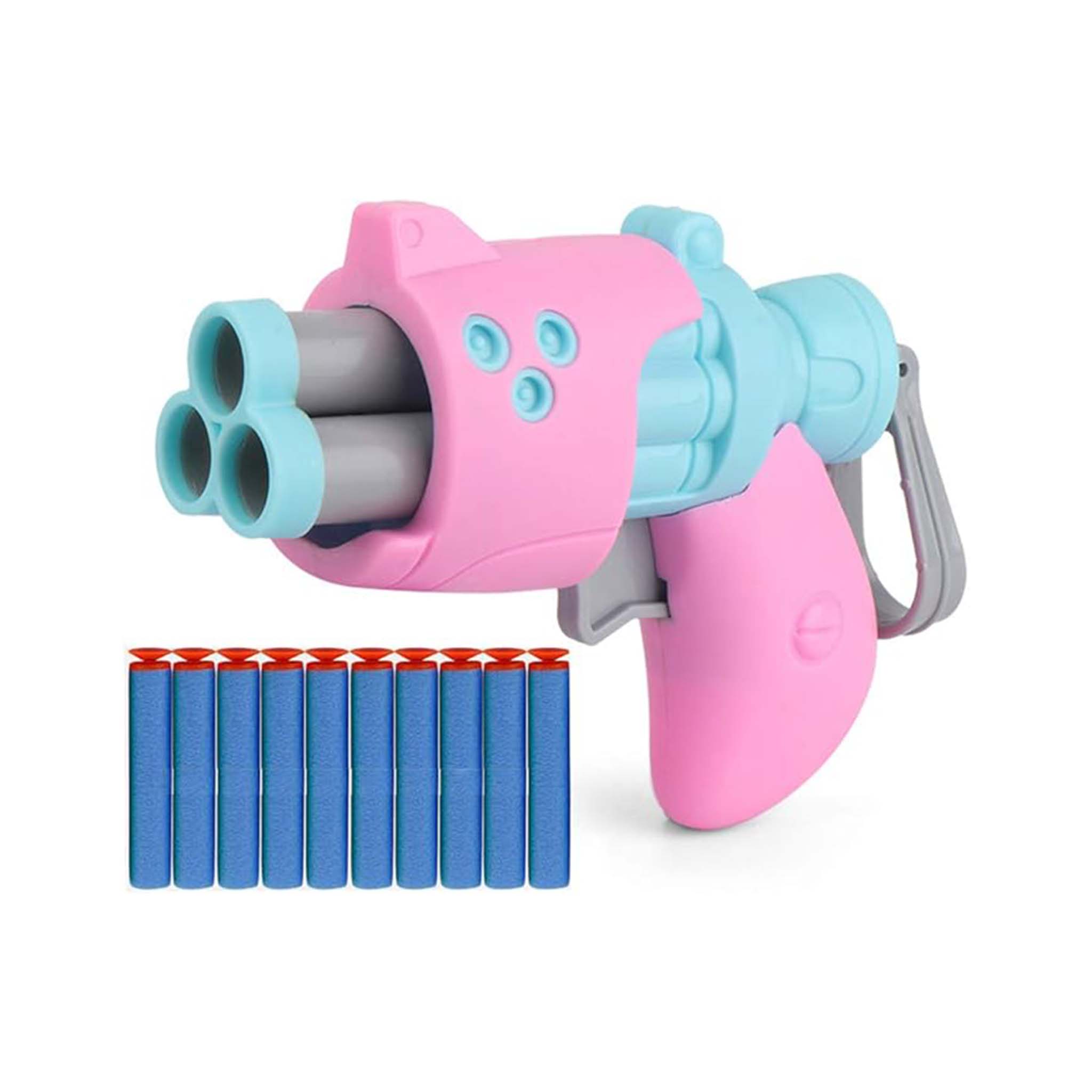 Kids Toy Gun with Bullets  Safe Soft Bullet Blaster for Outdoor Play