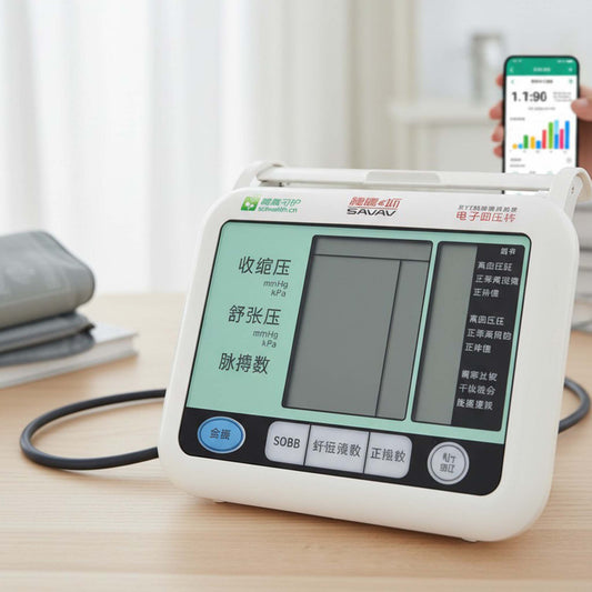 Electric Blood Pressure Machine – Digital Automatic BP Monitor for Accurate Readings at Home