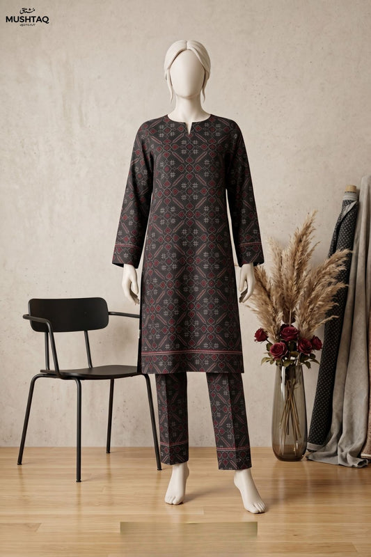 Mushtaq Gulnaar Collection 2Pcs Printed Lawn Desgin - 7