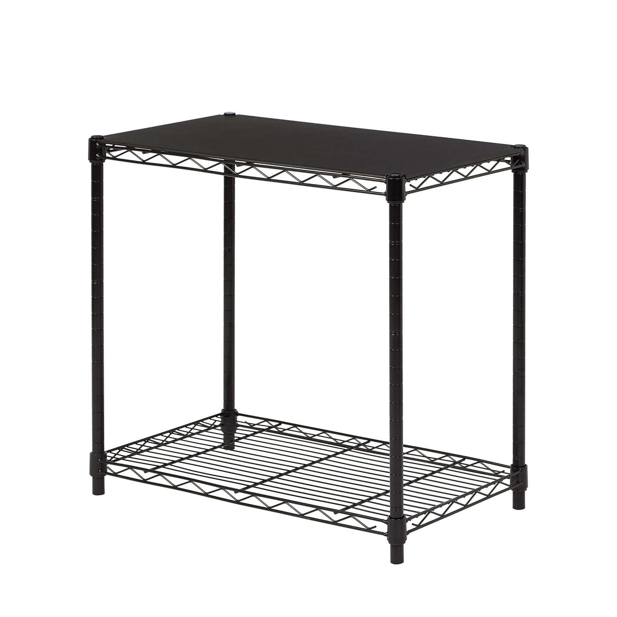 Stackable Space Saving Rack Stackable Shelf Space Saving Storage Organizer Rack for Kitchen Bathro ...