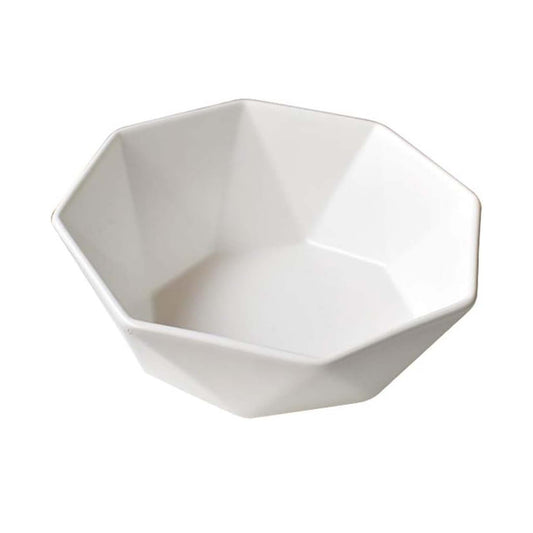 Cat/Dog Food Ceramic Bowl White
