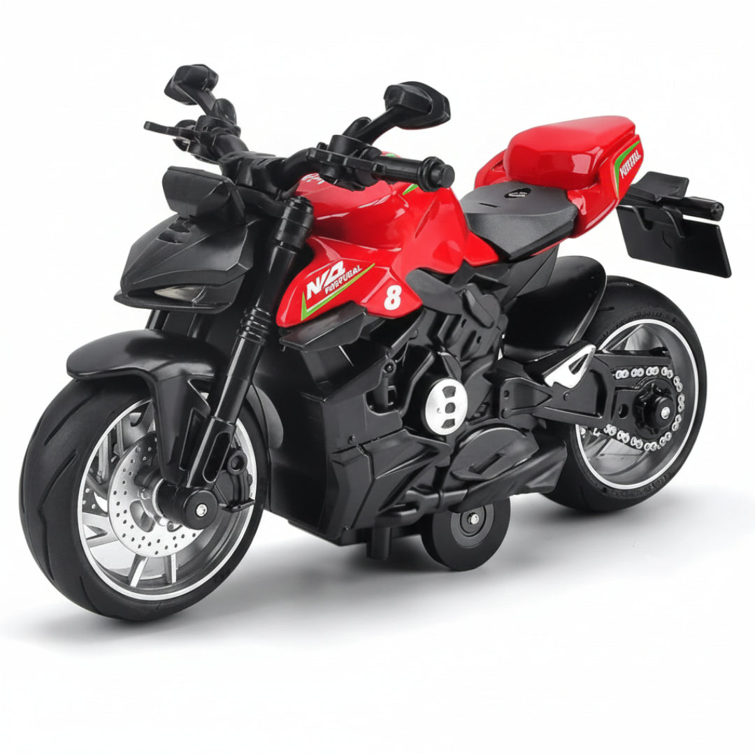 Racing Motorcycle Friction Powered 3