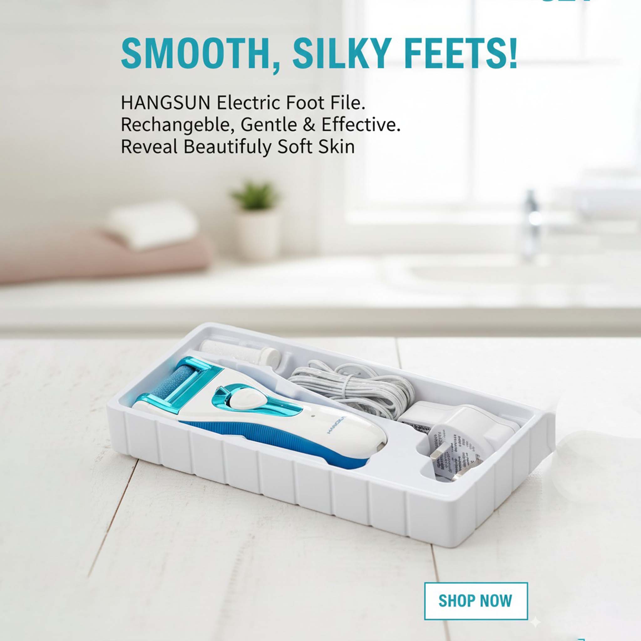 Electric Callus Remover  Rechargeable for Smooth and Soft Skin Care