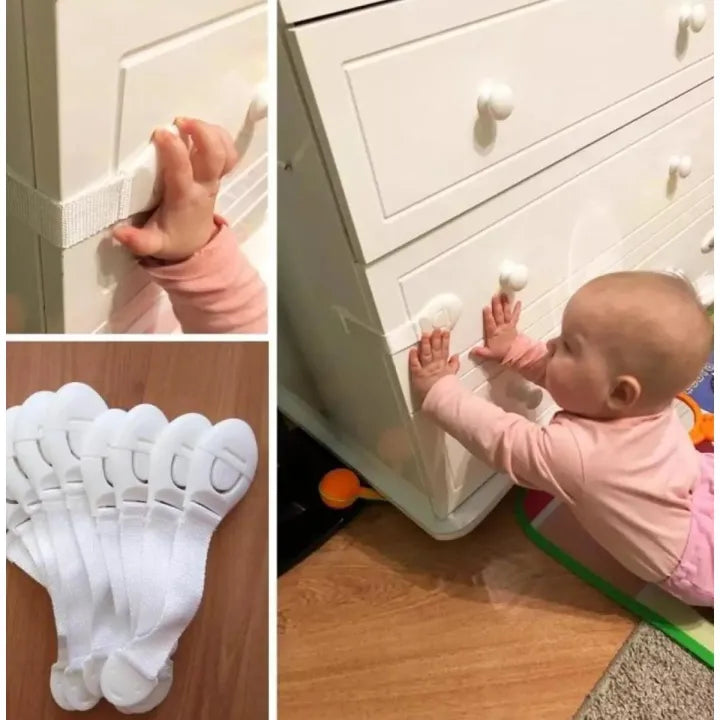 Safety Cupboard Lock  Childproof Cabinet and Drawer Lock for Baby Safety