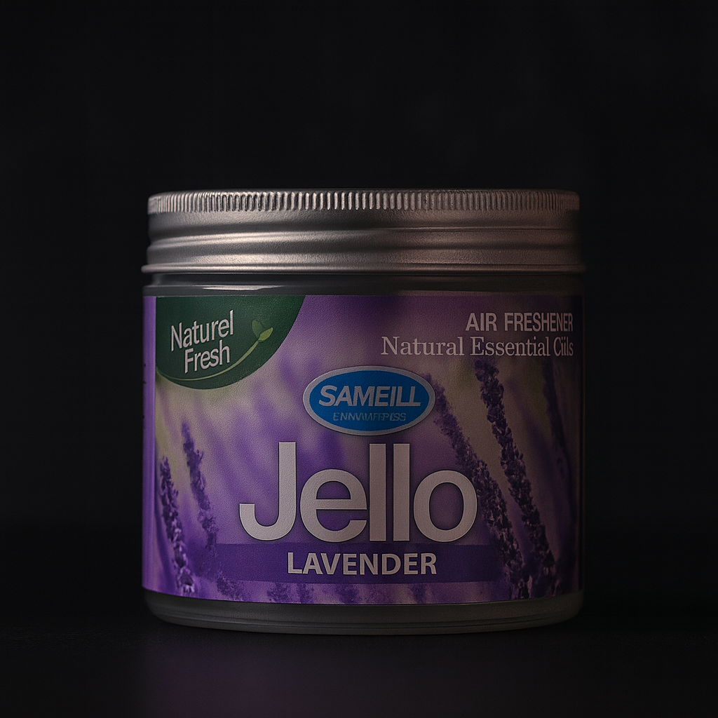 Jello Air Freshener Car and Home Lavender   Long Lasting Gel Air Freshener