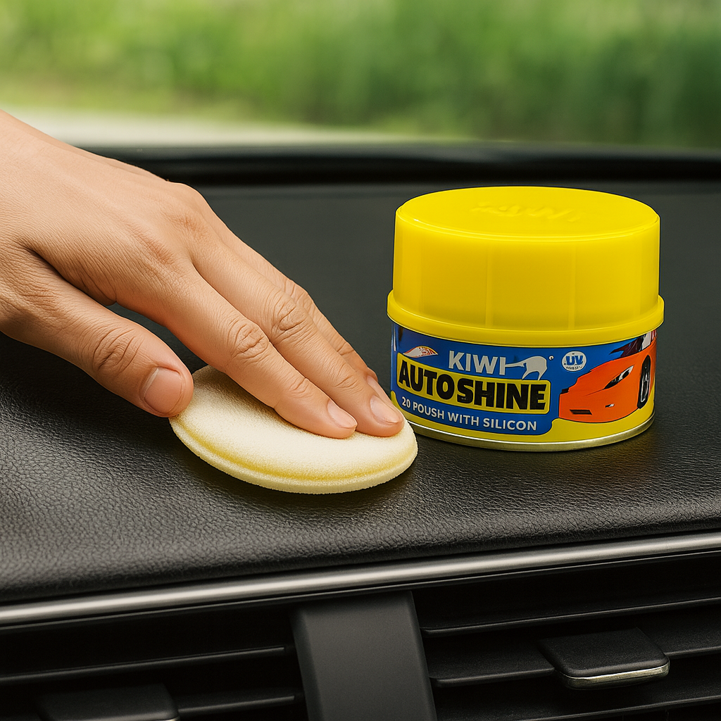 KIWI Auto Shine Auto Wax Car Polish with Silicon 220g