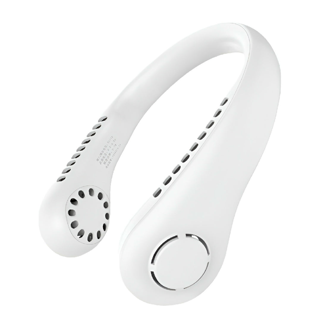 Mini Neck Portable No Bladeless Hanging Neck Rechargeable Air Cooler Mini Summer Sport Fan Random Colors