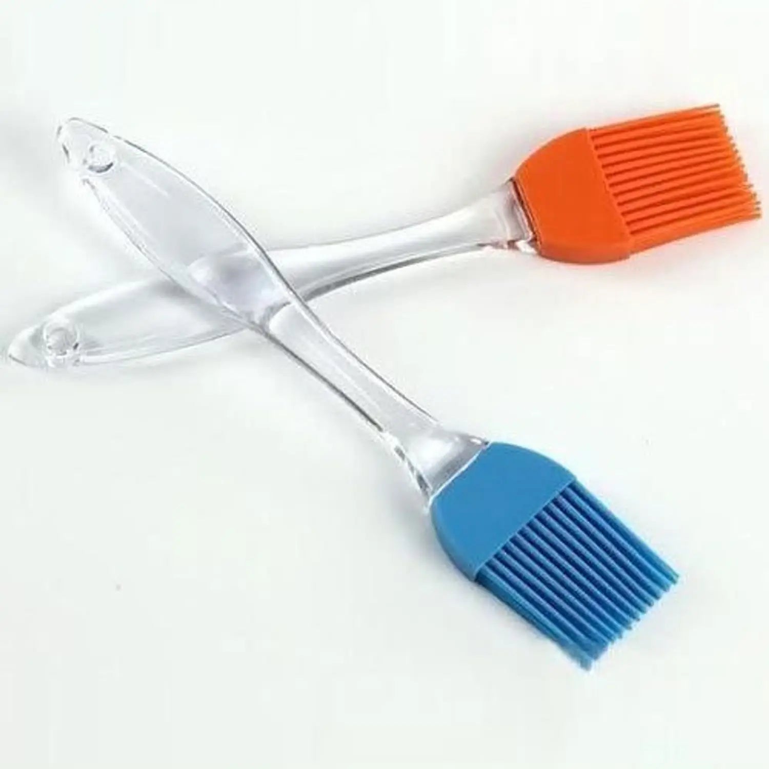 Silicon Soft Oil Brush Plastic Handle