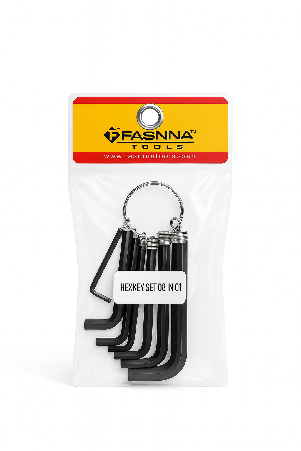 Hex Key Set 08 in 01  Multi Size Allen Key Folding Tool for Bikes Furniture