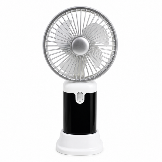 Mini Handheld USB Rechargeable Fan – 3 Speed Portable Fan (3.7V) - Random Color